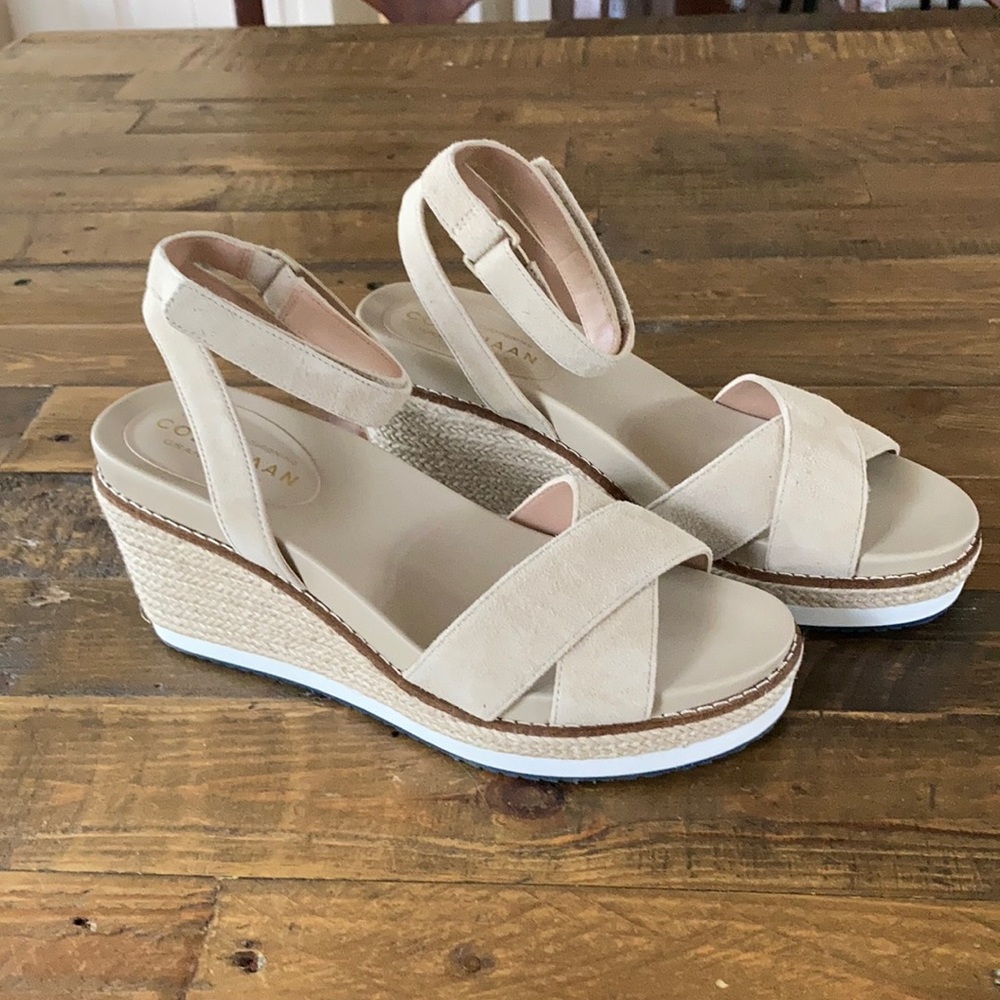 Brand New Beige Cole Haan Espadrille.